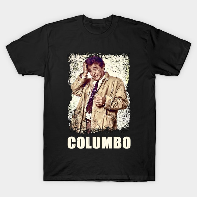 Columbo Cracking Cases With Quirk And Insight T-Shirt by MakeMeBlush